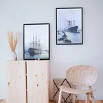 AF007 H.M.S. Victory in Portsmouth Harbour - Canvas Painting af007-hms-victory-in-portsmouth-harbour-canvas-painting-l09 (1).jpg